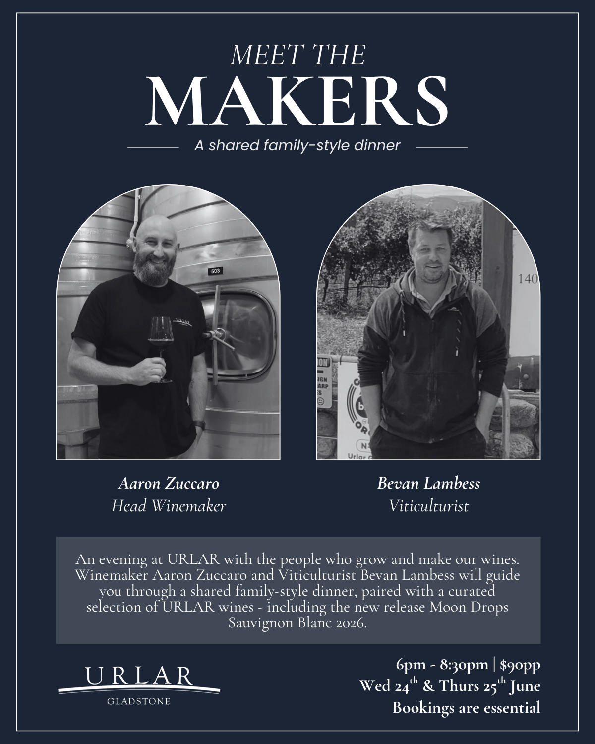Meet The Makers Dinner - 24th & 25th June 2026